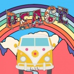 Hippie Volkswagen Van Poster