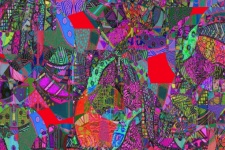 Picasso Digital Quilt Background