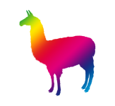 Llama Alpaca Clipart Colorful