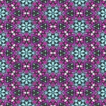 Mandala Mosaic Background Pattern