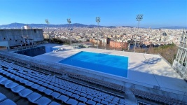 Olympic Diving Pool In Montjuïc