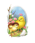 Easter Chick Egg Clipart