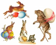 Easter Easter Bunny Vintage Art