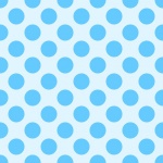 Polka Dots Blue Wallpaper