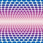 Dots Ellipse Pattern Background