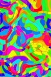 Puzzle Pattern Background Colorful