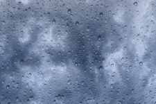 Raindrops Sky Window Photo