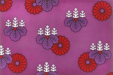 Water Lilies Vintage Art Pattern
