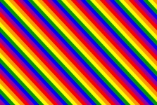 Stripe Pattern Rainbow LGBT