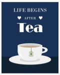 Tea Retro Style Poster
