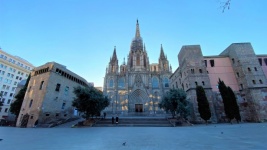 The Cathedral Of Barcelona