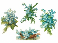 Victorian Floral Clipart Art
