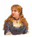 Victorian Woman Vintage Clipart