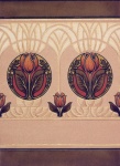 Vintage Pattern Floral Background