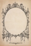 Vintage Frame Paper Background