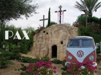 VW Bus At The Tomb