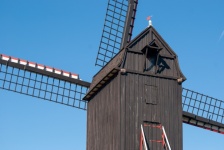 Windmill, Wooden Windmill, Blades