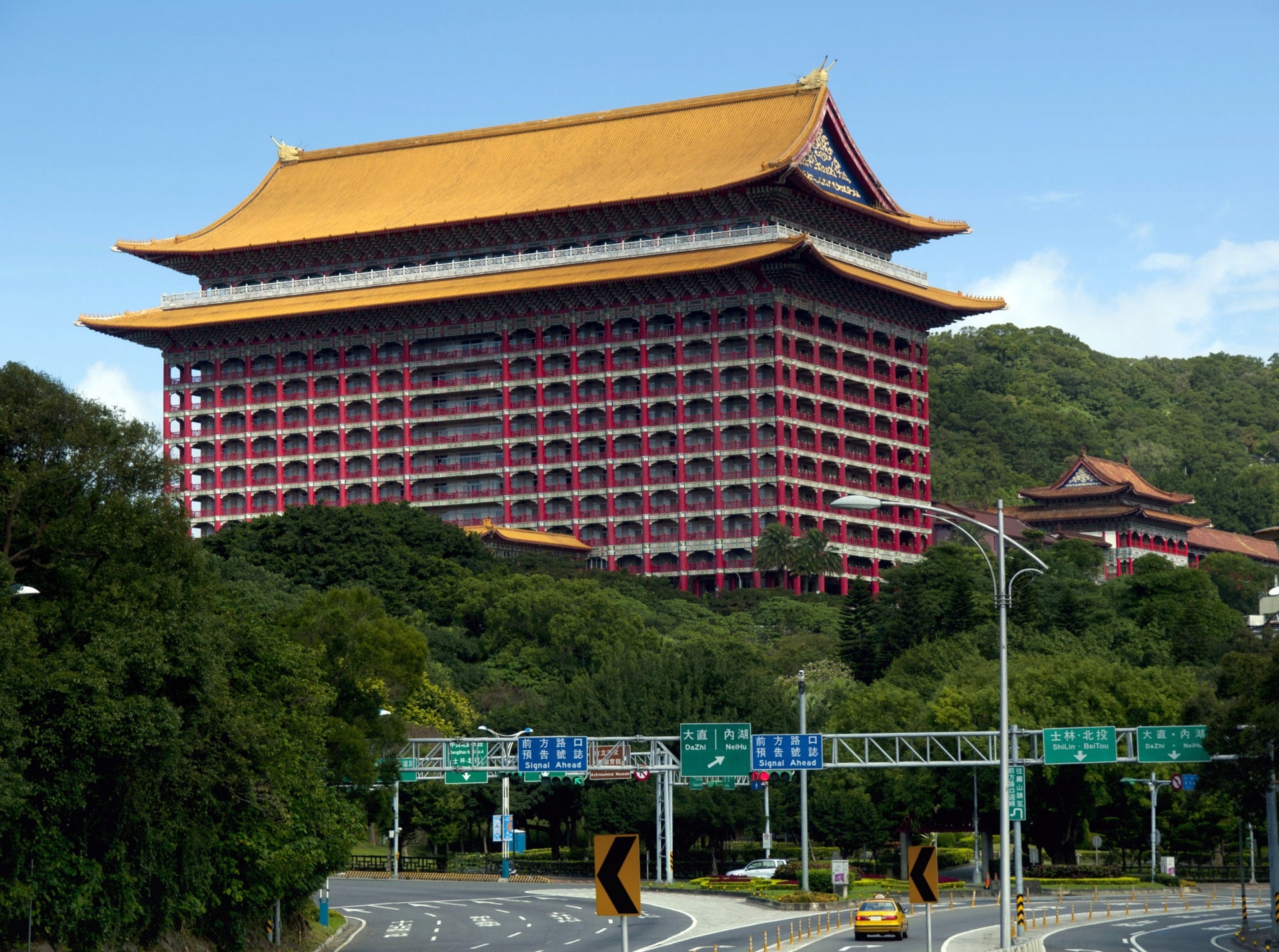 The Taipei Grand Hotel, or Yuanshan Hotel, Taipei, Taiwan