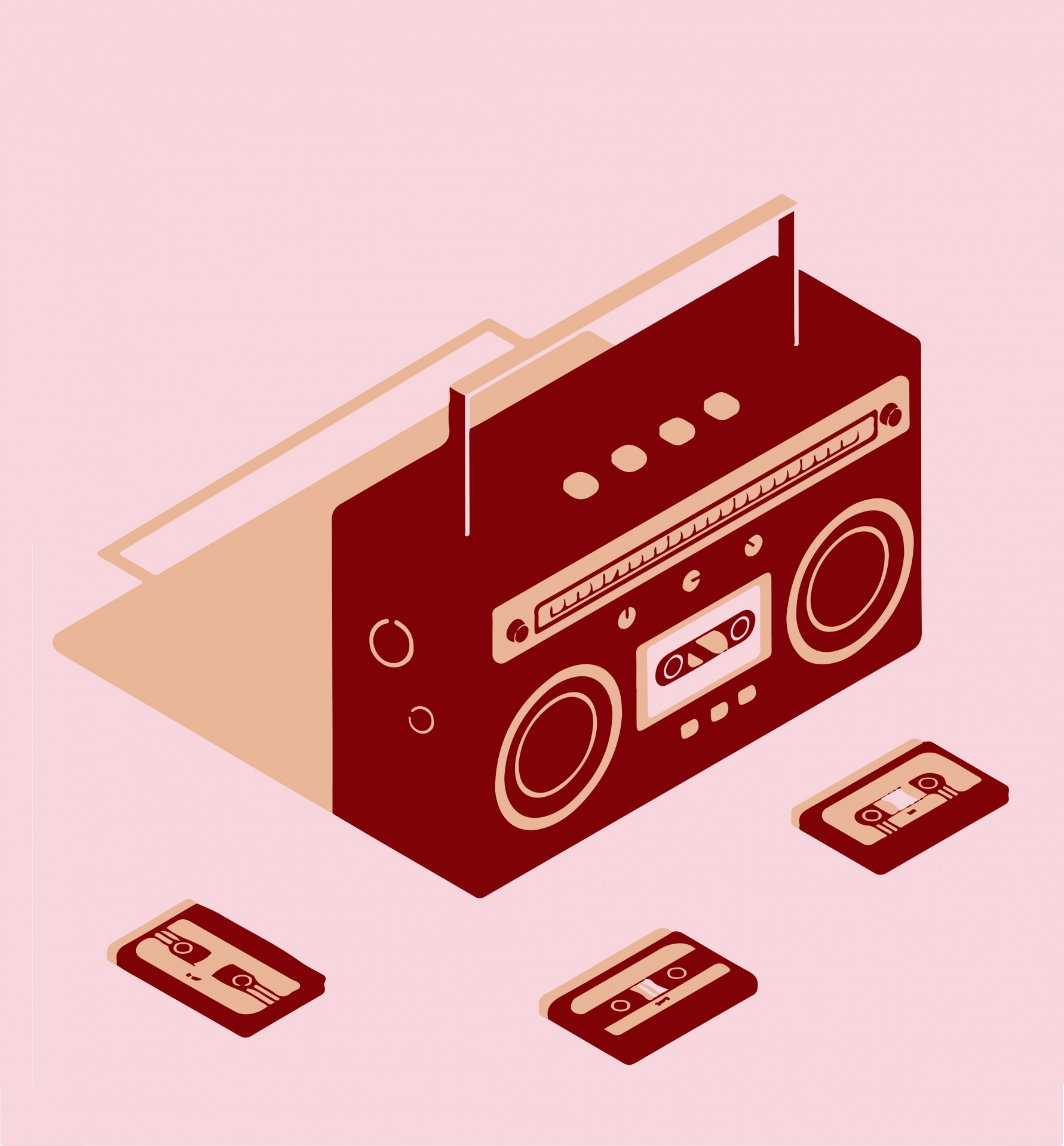 Tape Recorder, 90s, Cassettes