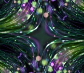Abstract Bokeh Art Background