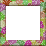 Abstract Picture Frame Clipart