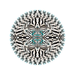 Background Mandala Pattern Mosaic