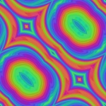 Acid Psychedelic Background Neon