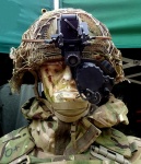 Army Combat Soldier Face