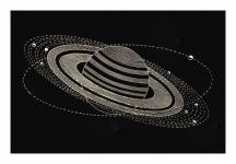 Astronomy Saturn Moons Art