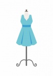 Blue Dress Clipart