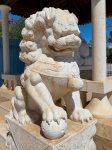Buddhist Lion Statue