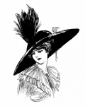 Clipart Woman Fashion Illustration