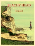 England Retro Travel Poster
