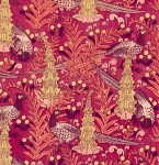 Foxglove Wildflower Pheasant Pattern