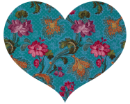 Heart Clipart Flowers Texture