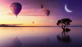 Hot Air Balloon, Travel. Dream