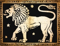 Vintage Astrology Leo