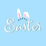 Happy Easter Card Illustration