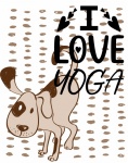 Yoga Dog Love