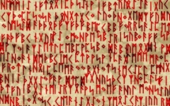 Glyphs Letters Background