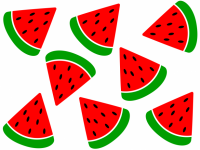 Watermelon Slices Illustration