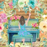 Woman At The Upright Piano