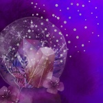 Fantasy Crystal Dandelion Sphere