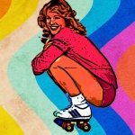 1980 Woman Skater Smoker