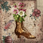 Vintage Boot Illustration