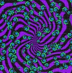 Retro Spiral Background
