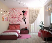 Room Interior For A Girl