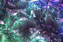 Crystal Glass Abstract Background