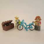 Lego Picture Story - Cyclist