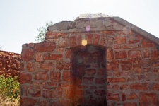 Light Refraction On Old Fort Wall